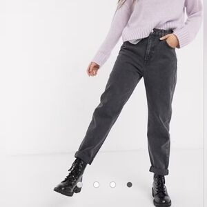 Dark Gray High-Waisted Jeans Forever 21